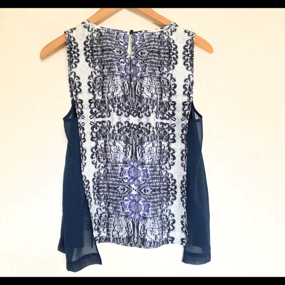 1. STATE Sleeveless Blue Top NEW WITHOUT TAGS Size Small - Picture 5 of 8